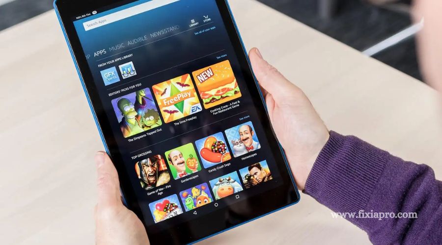 Amazon Fire Tablet App Stuck on Preparing Download